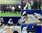برپایی میز خدمت معاونت بهداشت دانشگاه به مناسبت هفته ملی سلامت در نمایشگاه هفته سلامت اردبیل