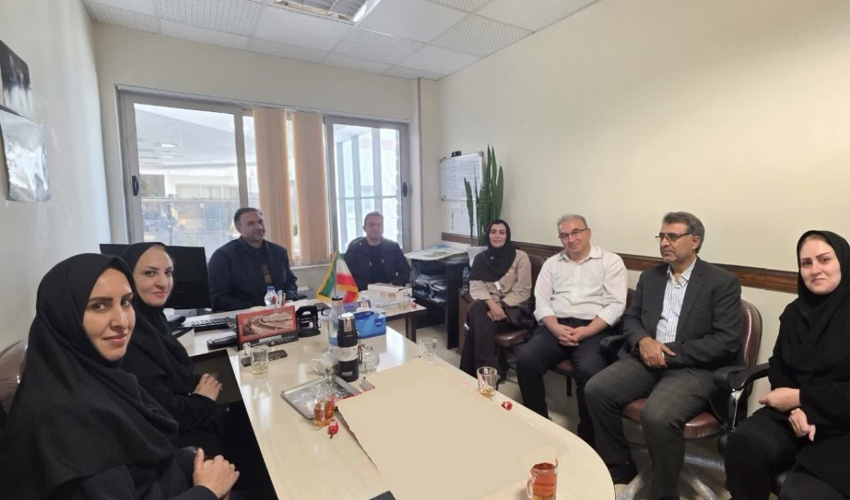 نشست تخصصی بررسی وضعیت آلودگی هوا و شاخص‌های سلامت در معاونت بهداشت اردبیل با حضور نماینده وزارت بهداشت