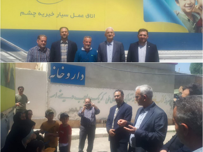 بازدید معاون بهداشت دانشگاه از فعالیت بنیاد خیریه نورآوران سلامت در شهرستان نمین