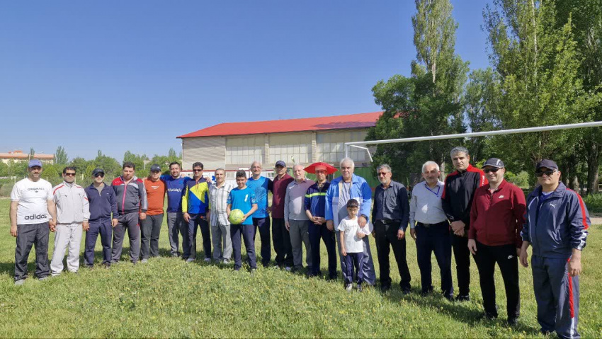 برنامه ورزش صبحگاهی کارکنان معاونت بهداشت دانشگاه بمناسبت هفته ملی بدون دخانیات