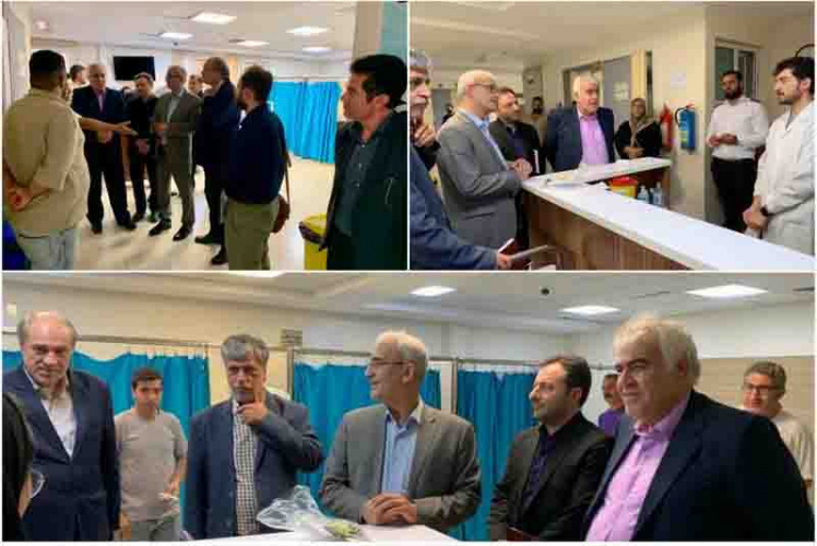 بازدید معاون بهداشت دانشگاه از مرکز خدمات جامع سلامت شهری سرعین