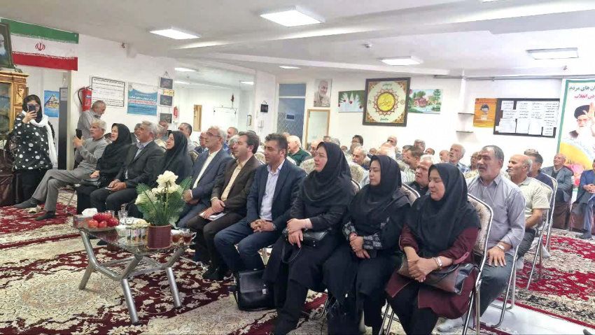 بازدید معاون بهداشت دانشگاه علوم پزشکی اردبیل از سرای سالمندان ماندگار و مرکز روزانه رایحه امید اردبیل