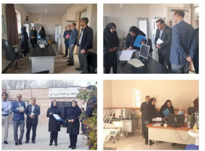 بازدید کارشناسان بازرسی وزارت بهداشت از مراکز خدمات جامع سلامت شهرستان مشکین شهر