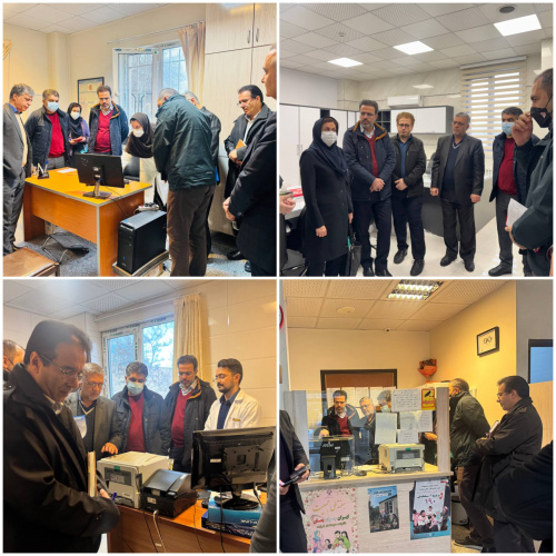 بازدید تیم وزارتی از مرکز خدمات جامع سلامت شهید باکری و آزمایشگاه جامع سلامت مرکز بهداشت شهرستان اردبیل