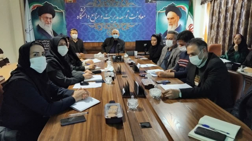 برگزاری کمیته ارتقاء سلامت مدرسه در معاونت بهداشت دانشگاه علوم پزشکی اردبیل