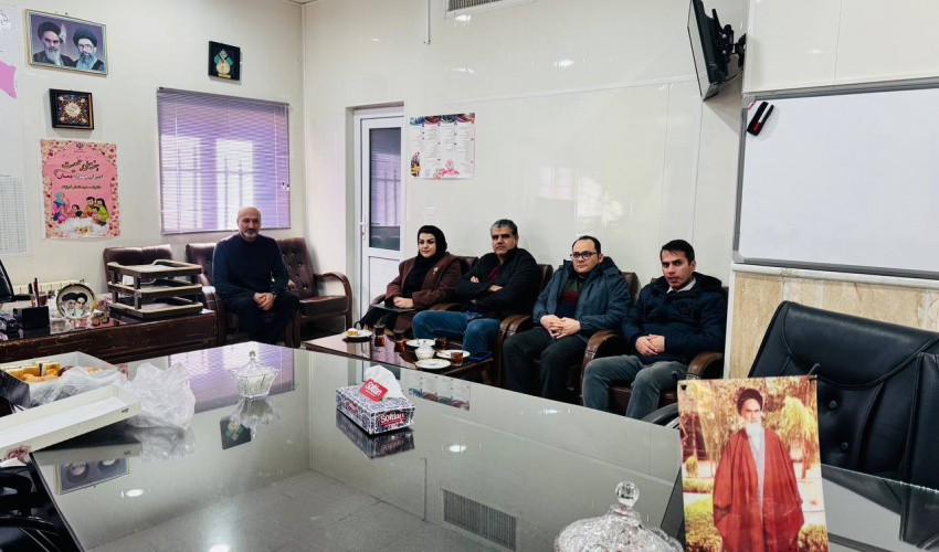برگزاری جلسه و بازدید از آزمایشگاه مرکز خدمات جامع سلامت شهرستان کوثر