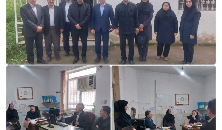 تأکید بر تأمین آب شرب سالم؛ بازدید معاون فنی مرکز بهداشت استان از سامانه‌های آبرسانی پارس‌آباد مغان
