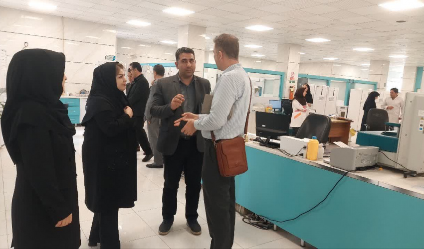 بازدید تیم دانشگاه علوم پزشکی زنجان از تجربه موفق اردبیل در راه‌اندازی شبکه آزمایشگاهی بهداشت