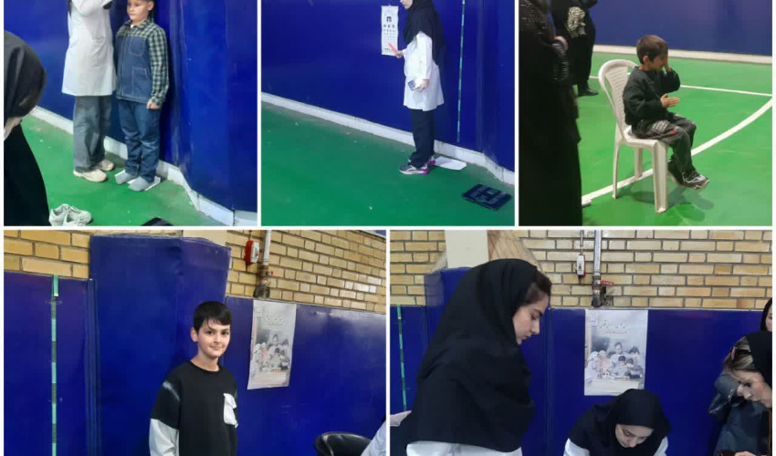 برپایی میز خدمت معاونت بهداشت دانشگاه به مناسبت هفته ملی سلامت در نمایشگاه هفته سلامت اردبیل