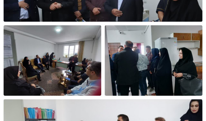 بازدید مسئولان قضایی و مدیران دانشگاه علوم پزشکی اردبیل از مرکز جامع توانبخشی و نگهداری سالمندان آتا
